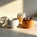 moulage silicone citrouille fruit vase deco maison automne pot couvercle floral minimaliste