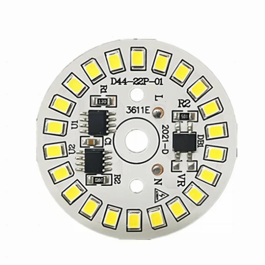 plaque led circulaire diodes blanc moderne ac 220v 240v 12w 15w