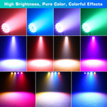 projecteur led noir dmx512 auto son maître esclave réglable disco professionnel