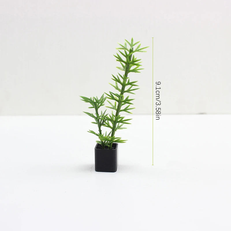 décoration intérieure plante artificielle fleurs feuilles pot terre cuite galets blancs moderne minimaliste