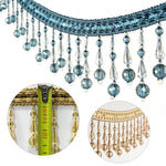 ruban décoratif élégant paillettes or bleu marron gris 10cm 10cm