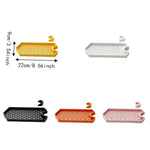 support rangement mural rose clair jaune noir grille hexagonale clips fixation rangement douche réutilisable