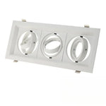 Spot LED moderne noir blanc réglable angle 30° salon chambre cuisine
