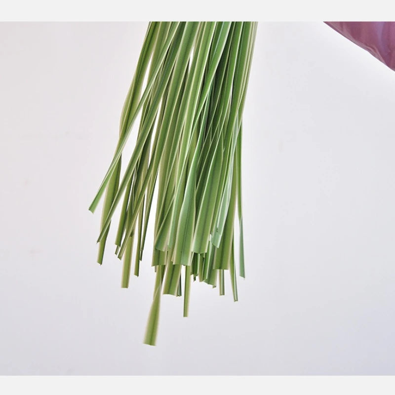 décoration extérieure herbe artificielle plante verte accessoire mariage bouquet faux naturel plastique exposantextérieur