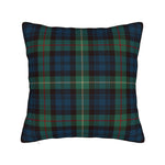 taie d'oreiller tartan traditionnel bleu vert rouge polyester zip invisible coussin lit 12x12 16x16