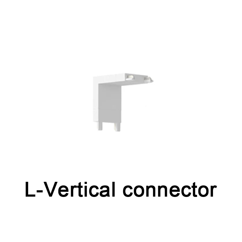 luminaire led rail magnétique blanc moderne système éclairage intérieur mince aluminium fixation aimant maison
