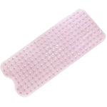 tapis bain antidérapant bleu clair pvc ventouse trous drainage moderne