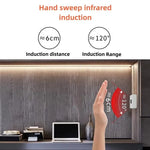 ruban led blanc moderne adhésif 60 led 6000k 5v usb câble 1m