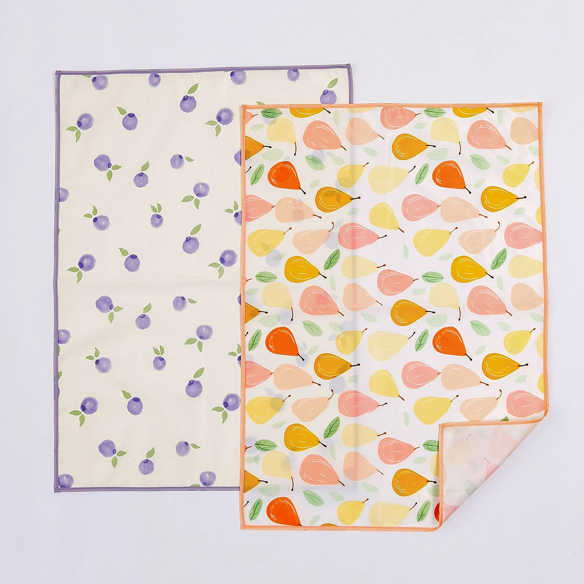 tapis bébé animaux mignons oiseaux lapins koalas 70cm 50cm polyester beige clair imperméable réutilisable