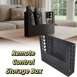 boîte rangement télécommandes noire hexagonale moderne organisation électronique portable smartphone