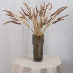 bouquet artificiel feuilles vertes moderne intérieur décoration maison 78cm beige rose