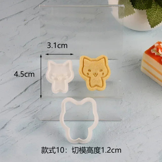 biscuits animaux farmacia dessin animé mouton poulet cochon vache oie cheval