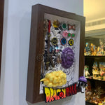 Vue de face du cadre Goku Dragon Ball