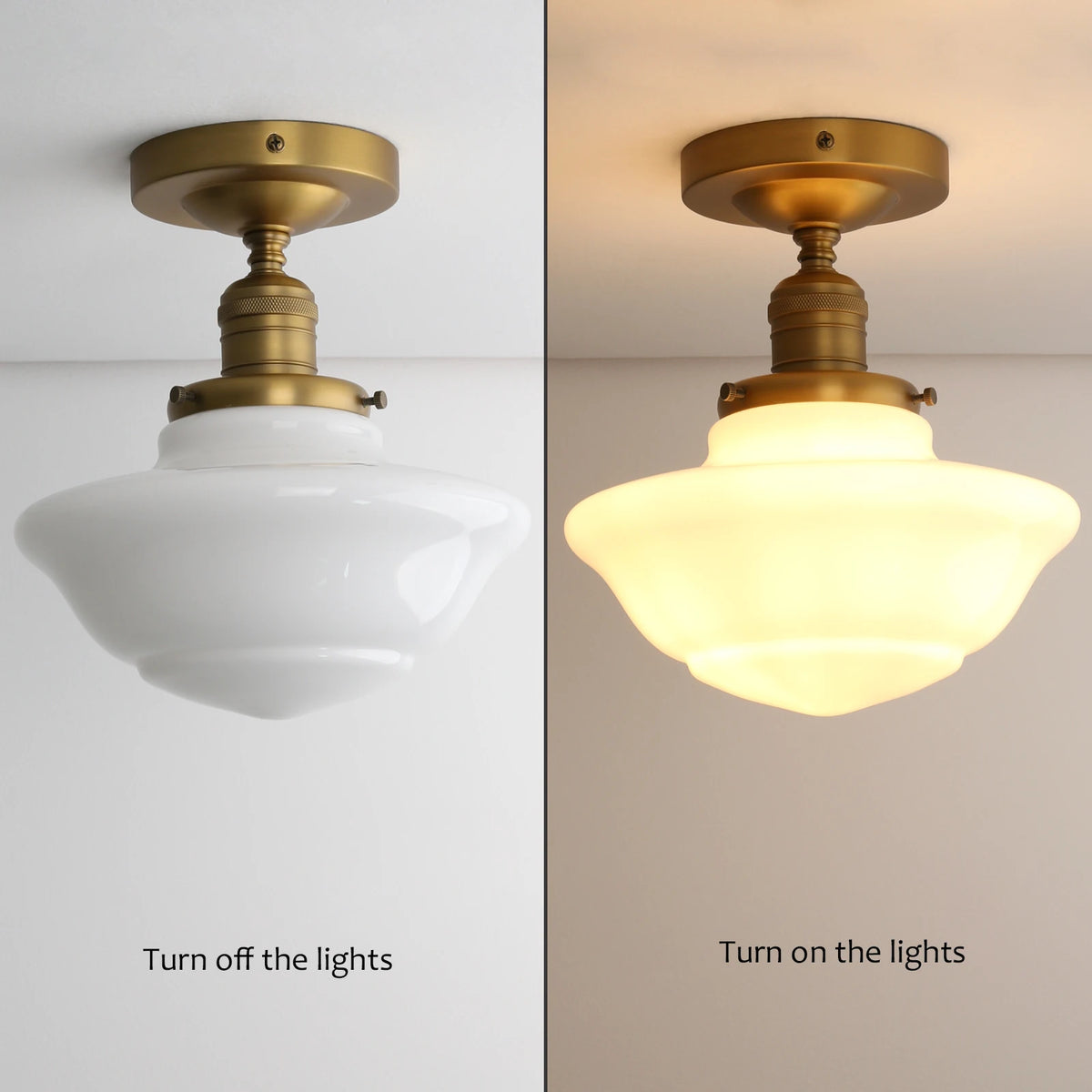 lampe classique or blanc mat éclairage salon chambre vintage moderne