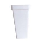 Pot fleurs moderne vase plancher bouquets décoration table blanc noir multifonctionalité