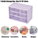 boîtes rangement tiroirs transparents compartiments petits objets boîte murale étudiants organisation accessoire maison
