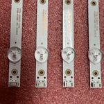 bandes rétroéclairage led blancs modernes téléviseur fixés connecteurs