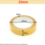 ruban adhésif jaune largeur 10mm 15mm 20mm 25mm 30mm 35mm 40mm 50mm 60mm fixations