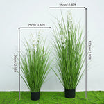 plantes vertes artificielles potées modernes décoration intérieure extérieure 120cm 90cm