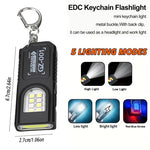 lampe torche rechargeable led usb aimantée moderne 800 lumens 10w variateur modes campingurgence