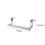 porte serviettes mural argenté moderne adhésif 23cm 65cm 24cm serviette planche découper