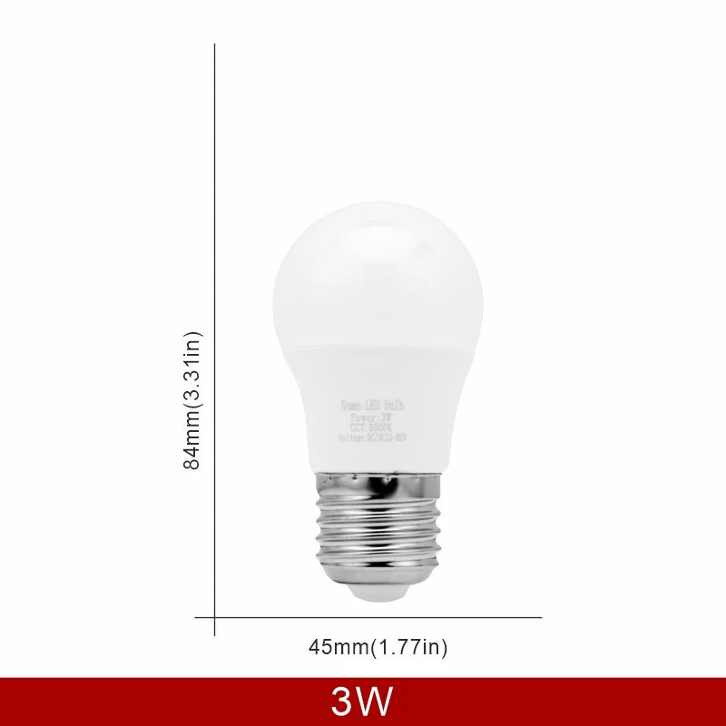 ampoule led e27 blanc froid chaud 12v 85v 3w 6w 9w 12w 15w 18w
