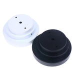 supports ronds blancs noirs vis fixation moderne objets suspension mur