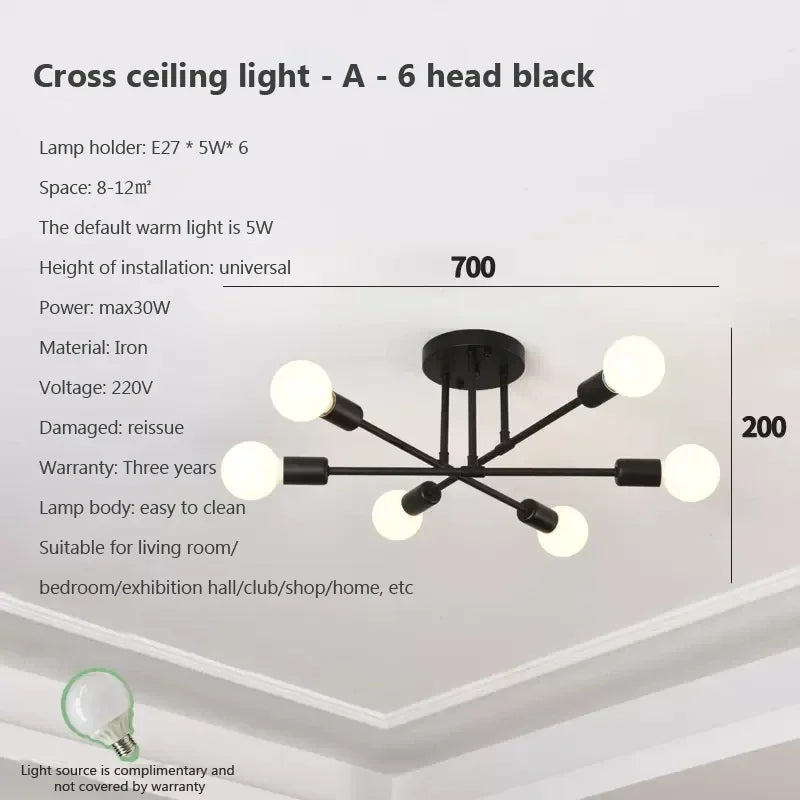 lampe suspension moderne noir or blanc flux lumineux cool white certification ccc cqc ul