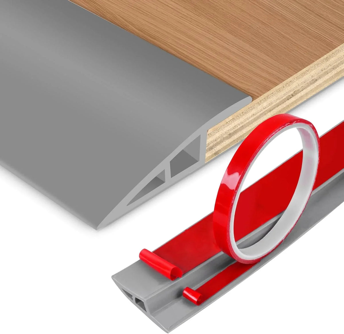 joint transition sol moderne gris marron beige noir adhésif plat lisse finition bord decoration