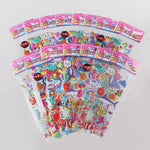 sticker autocollant animal cartoon multicolore occasion fête anniversaire noël enfants adolescents