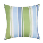housses coussin imperméables motif floral moderne adhésif bleu violet jaune blanc