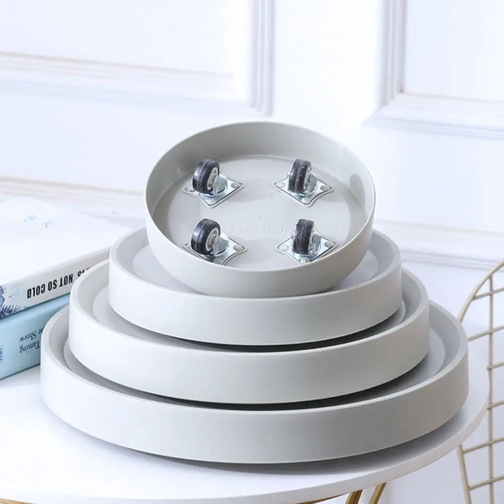 assiettes plates modernes plastique bleu marine gris blanc clips différentes tailles