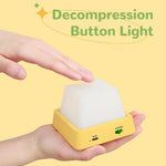 lampe tactile rechargeable led jaune blanc moderne bouton luminosite temperature couleur port usb