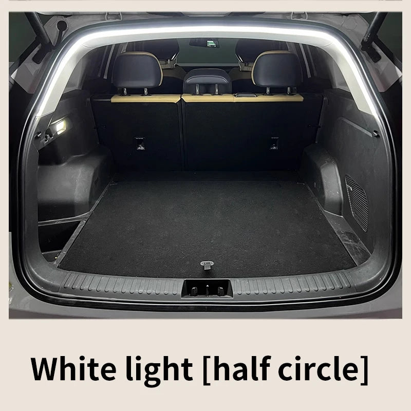 éclairage led coffre voiture adhésif blanc moderne longueur 4m lumière blanche contemporain auto accessoire