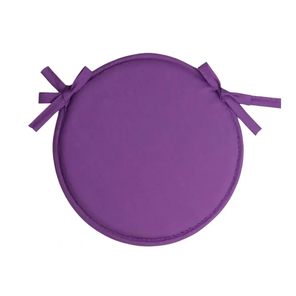 coussin rond mousse pu polyester coton antidérapant moderne couleur verte violet marron