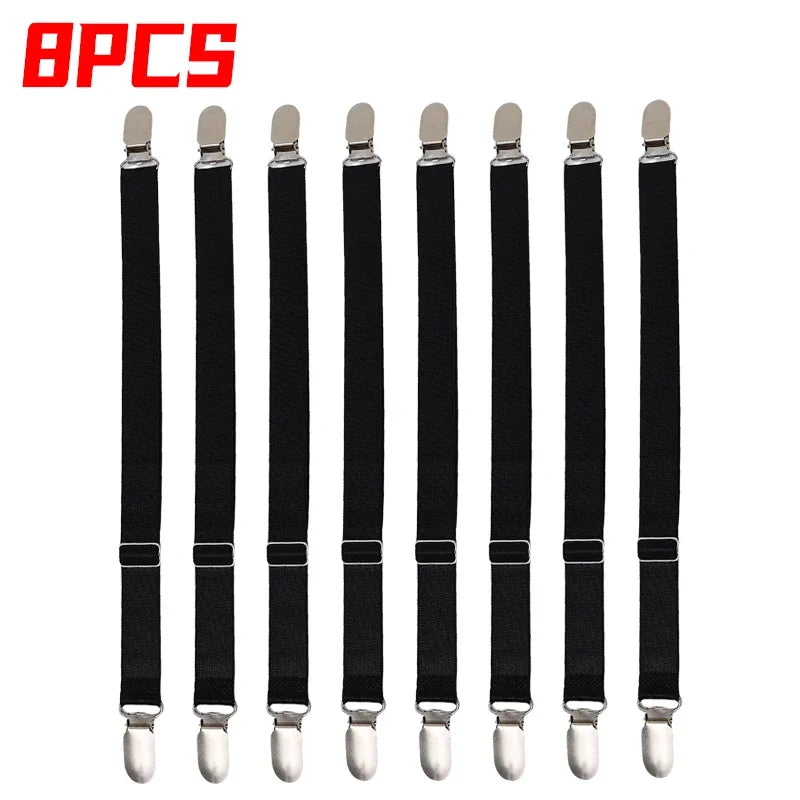 clips draps beiges blancs noirs réglables housses matelas modernes uni opacity