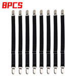 clips draps beiges blancs noirs réglables housses matelas modernes uni opacity