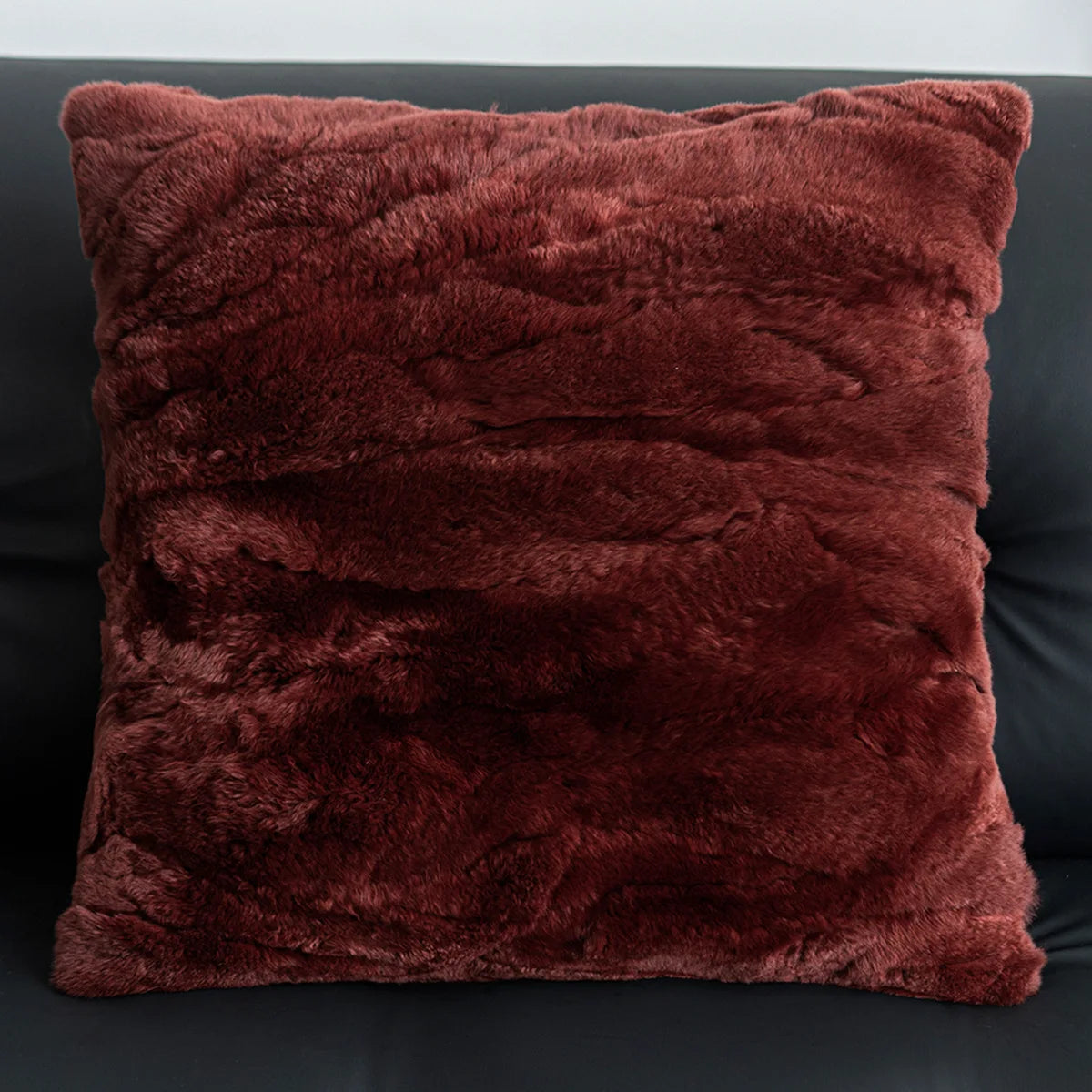 housse coussin polyester géométrique chevaux marron blanc moderne décoration intérieure nordique fixations