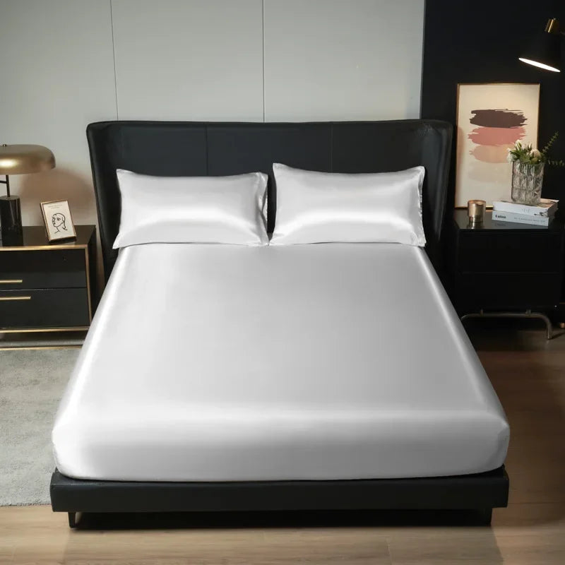 drap plat uni coton polyester adulte lit blanc moderne simple 180x200cm opacité qualité adultère