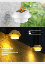 lumière solaire led noire moderne extérieure autocharge clips panneau solaire éclairage porche allée clôture