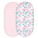 draps housses coton imprimés floral bassinet nouveau né ans doux confortables quatre saisons unisexe