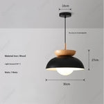 lustre moderne minimaliste suspension blanc noir éclairage salon restaurant chambre
