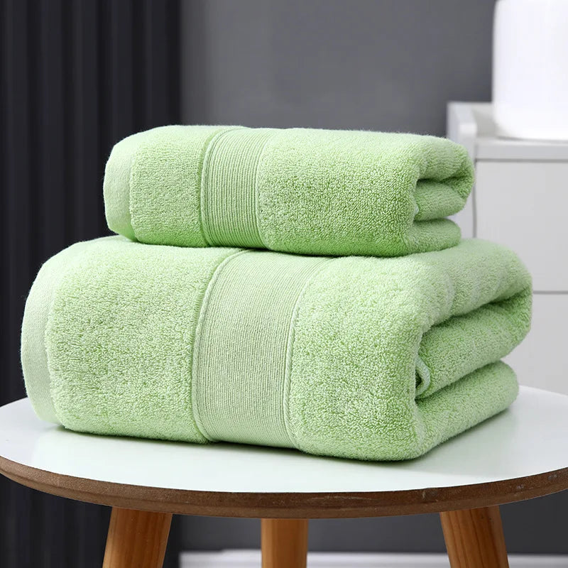 serviette bain coton rayures horizontales absorbante séchage rapide grande maison sport