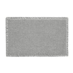 tapis bain anti dérapant microfibre gaufrée moderne beige gris absorbant entrée toilette