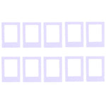 cadres photo aimants couleurs violet rose bleu moderne minimaliste cartes postales