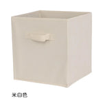 boîtes rangement pliables modernes poignées détachables couleurs multiples 28cmx26cmx26cm respectueux environnement