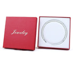 boîtes bijoux rouge bleu écriture dorée classique collier rangement cadeau mariage