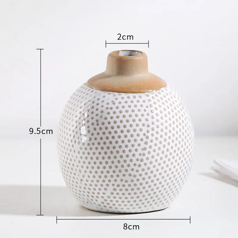 vase moderne blanc rayures minimalistes deco intérieur plante artificielle porcelainemodele unique
