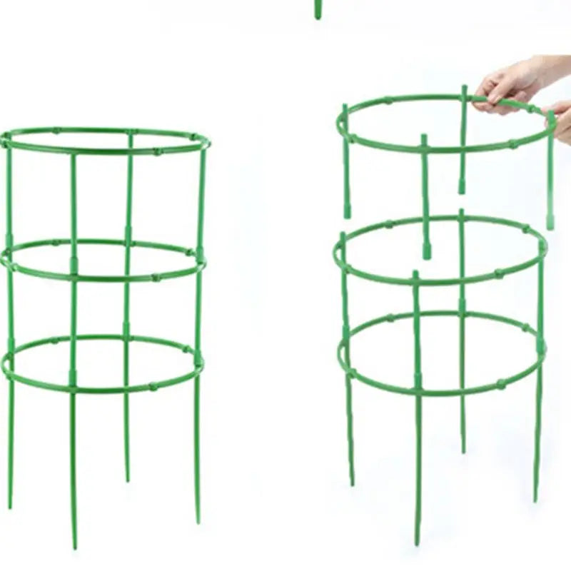 supports plante plastique vert moderne clips orchidées roses 12 sets 18 sets 24 sets