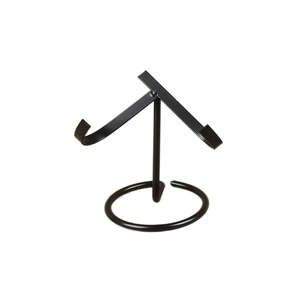 Support bijoux noir argent doré clips base circulaire moderne minimaliste salon respectueux environnement